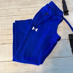 Royal blue boy’s UA joggers